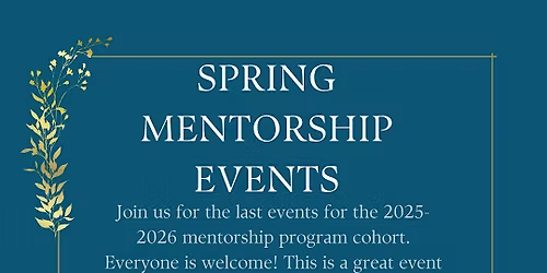 Seattle Spring Mentorship Event