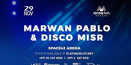 Marwan Pablo & Disco Misr in Abu Dhabi
