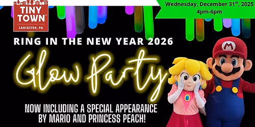Tiny Town New Year Glow Party 2026