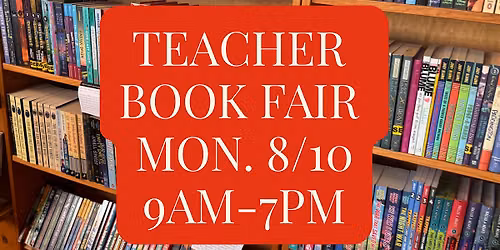 Back-To-School TEACHER BOOK FAIR