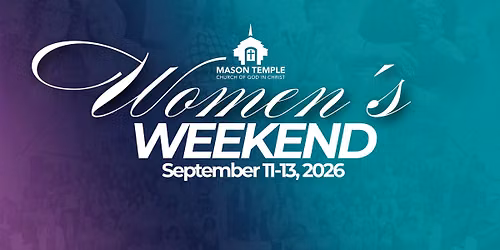 Women's Weekend 2026