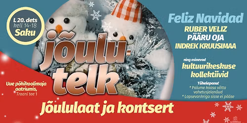 \u2744\ufe0f J\u00d5ULULAAT ja kontsert FELIZ NAVIDAD \u2744\ufe0f