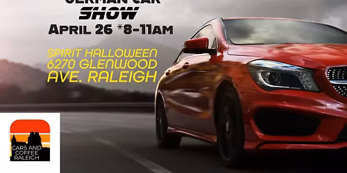 German Car Show-April 26 2026 (8am-11am)