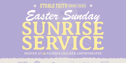 Easter Morning Sunrise Service at Florida Cracker Kitchen