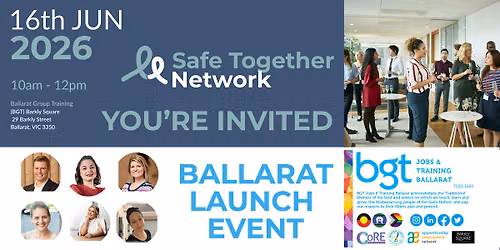 Safe Together Network - Ballarat Safe Space launch