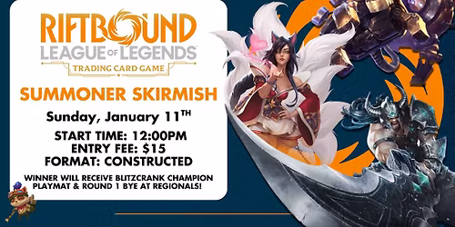GGA Riftbound January Summoner Skirmish