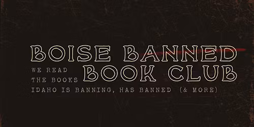 Boise Banned Book Club January Meetup