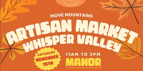 Monthly Manor Artisan Market