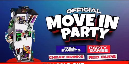 Cardiff Freshers Welcome Week - Official Move In Party \ud83d\udce6 \u26a0\ufe0f 90% SOLD OUT!! \u26a0\ufe0f