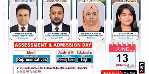 On Spot Assessment & Admission Day