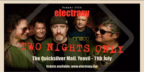 Electrasy LIVE - The Quicksilver Mail, Yeovil