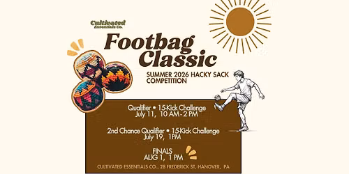 Footbag Classic 2nd Chance Qualifier