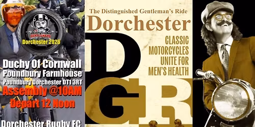 DGR Dorchester Sunday 17th May 2026 