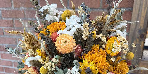 Dried Flower Pumpkin Arrangement Workshop