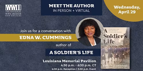 Meet the Author: Edna Cummings, "A Soldier\u2019s Life"
