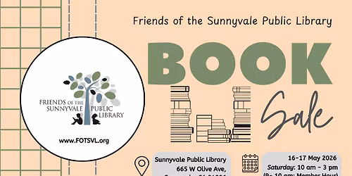Friends of the Sunnyvale Library May Book Sale