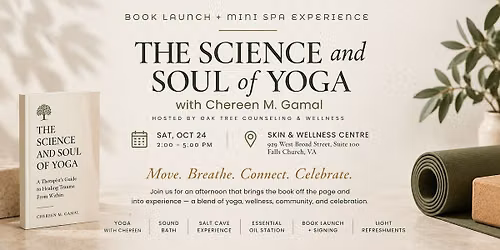 The Science & Soul of Yoga: Book Launch + Mini Spa Experience