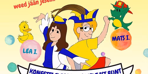 Proklamation des Kinderprinzenpaares Lea I. & Mats I.