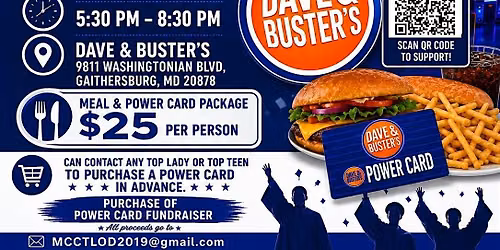 Top Teens of America MCC Spirit Night Fundraiser & Senior Celebration