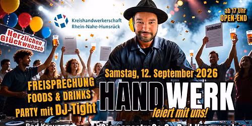 Das Handwerk feiert  feiert mit uns 