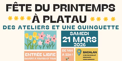 \ud83c\udf38\ud83c\udf3f F\u00eate du printemps \u00e0 PLATAU