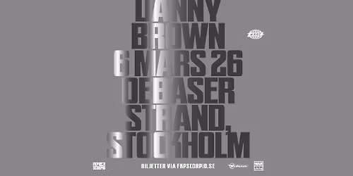Danny Brown | Stockholm