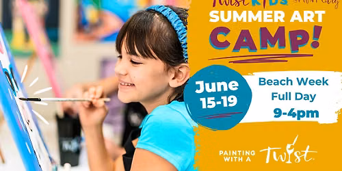 Kid's Summer Art Camp-Beach Week! Full Day — 329 North Harrison Avenue, Cary, NC 27513