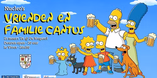 Nucleo\u2019s vrienden- en familiecantus