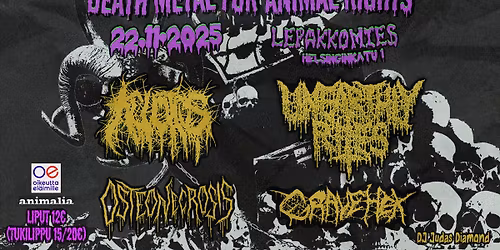 Death Metal for Animal Rights!