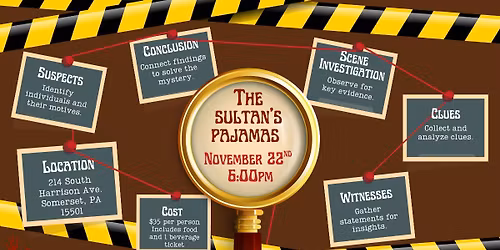 The Sultan's Pajamas - Murder Mystery