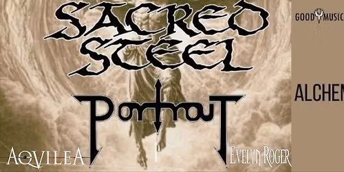 Sacred Steel + Portrait in Concerto all'Alchemica Music Club