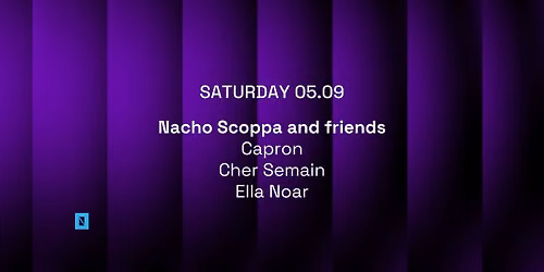 TOFFLER Presents Nacho Scoppa and friends