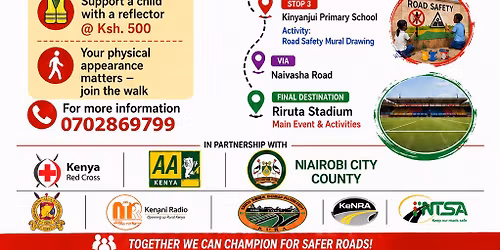 RIRUTA ROAD SAFETY WALK " Walk for Safer Schools "