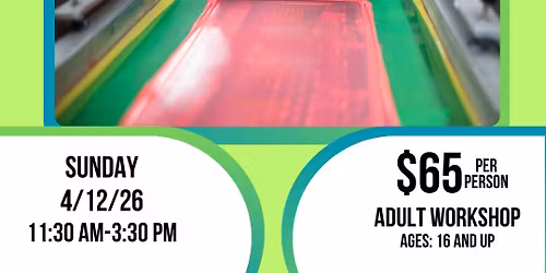 Screen Printing Workshop with Jim Johnson