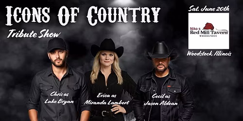 Tributes to Luke Bryan - Miranda Lambert and Jason Aldean by ICONS OF COUNTRY