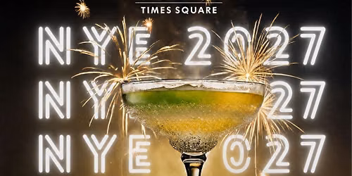 Margaritaville Rooftop Ball Drop View NYE 27 NYC