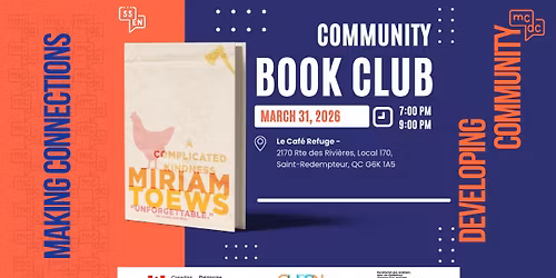 March Book Club | A Complicated Kindness by Miriam Toews \u2744\ufe0f