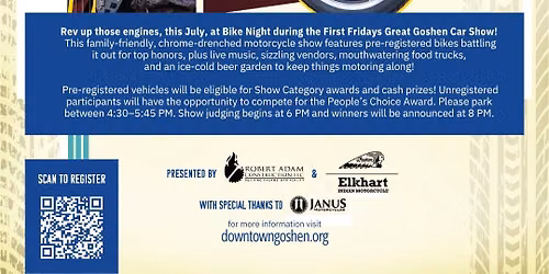 Down Town Goshen Bike Night