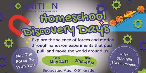 Homeschool Discovery Days: May The Force Be With You