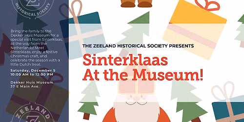 Sinterklaas At the Dekker Huis Museum