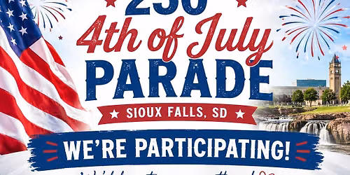 Celebrate America\u2019s 250th with Lexis Willert & Associates at the Sioux Falls Parade