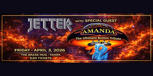JETTER + AMANDA (Boston Tribute) LIVE at The Brass Mug \u2013 Tampa | April 3