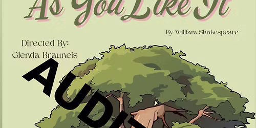 As You Like It-AUDITIONS