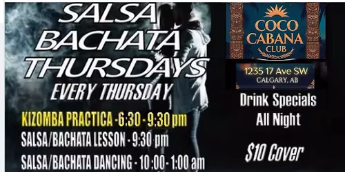 Salsa Bachata THURSDAYS @COCO