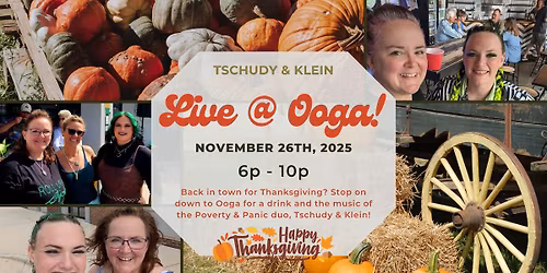 Tschudy & Klein @ Ooga!
