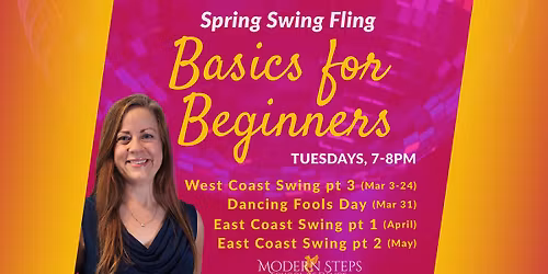 East Coast Swing for Beginners - Part 2 (Group Class)