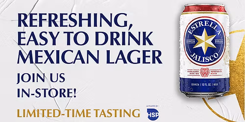 Try Estrella Jalisco Beer at Albertsons - Garland - Broadway Blvd