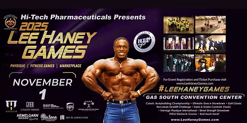 2025 Lee Haney Games Bodybuilding & Fitness Expo