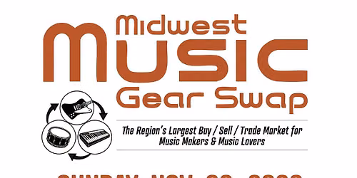 Midwest Music Gear Swap Fall 2026 in person swap meet