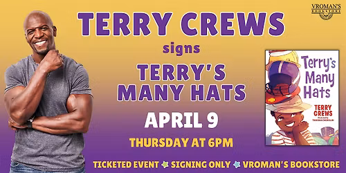 Terry Crews signs Terry\u2019s Many Hats